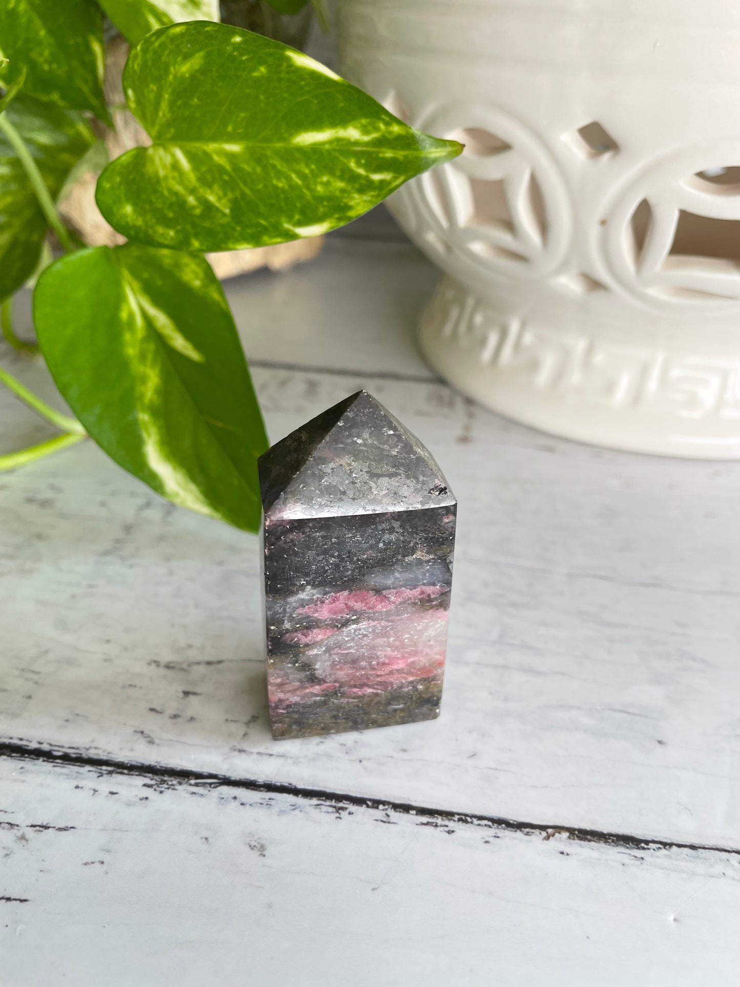 Rhodonite Obelisk