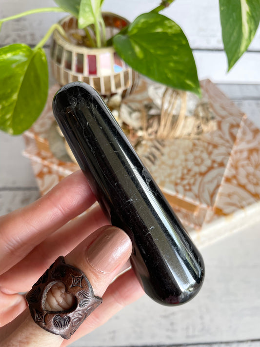 Black Tourmaline Healing Wand