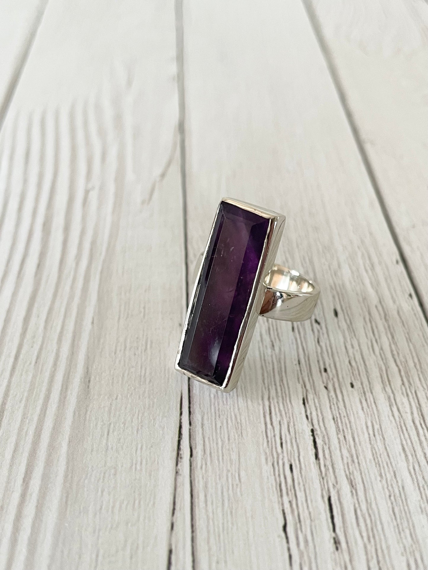 S&M Amethyst Ring ~ Size 7