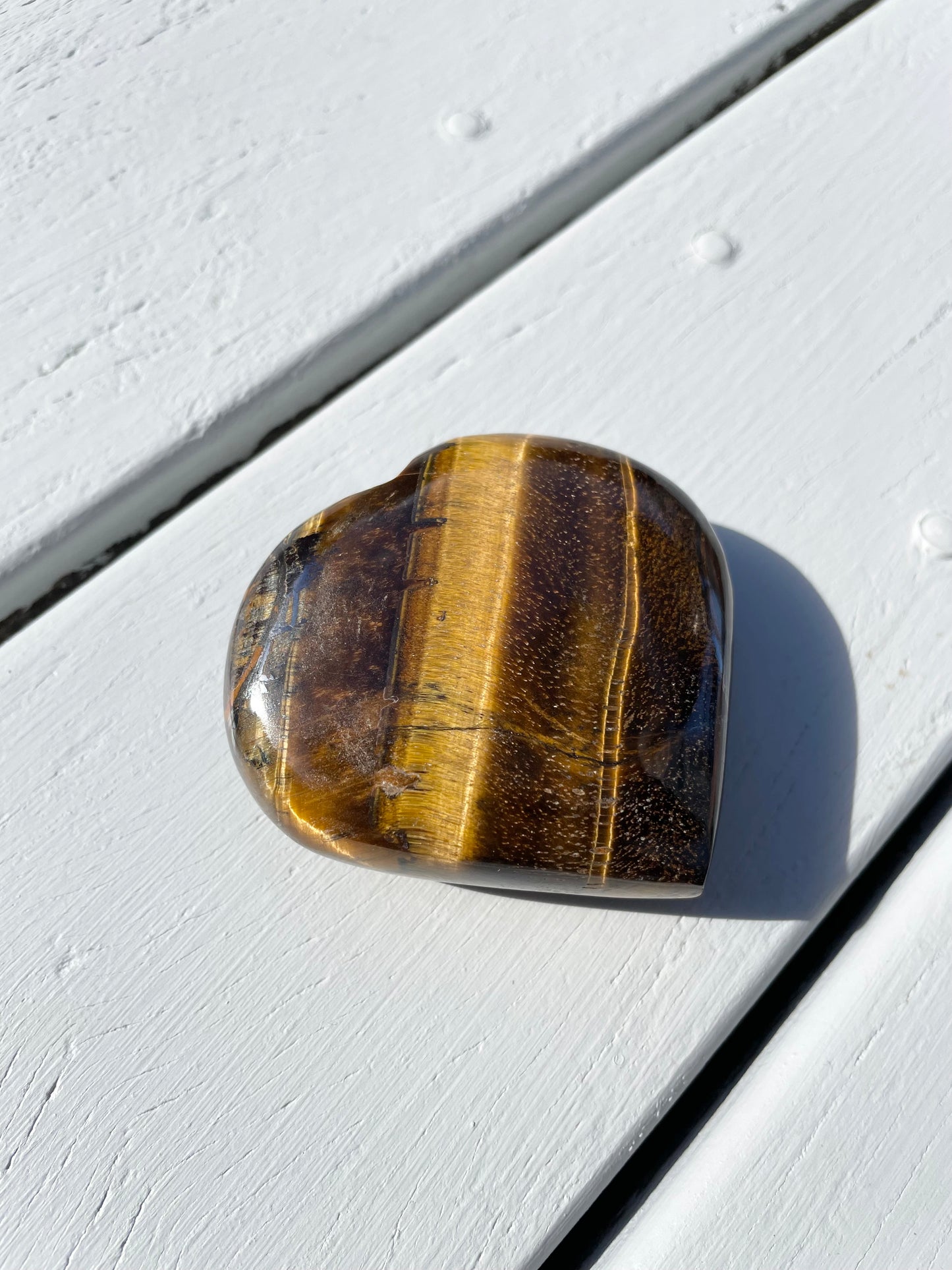 Tigers Eye Heart