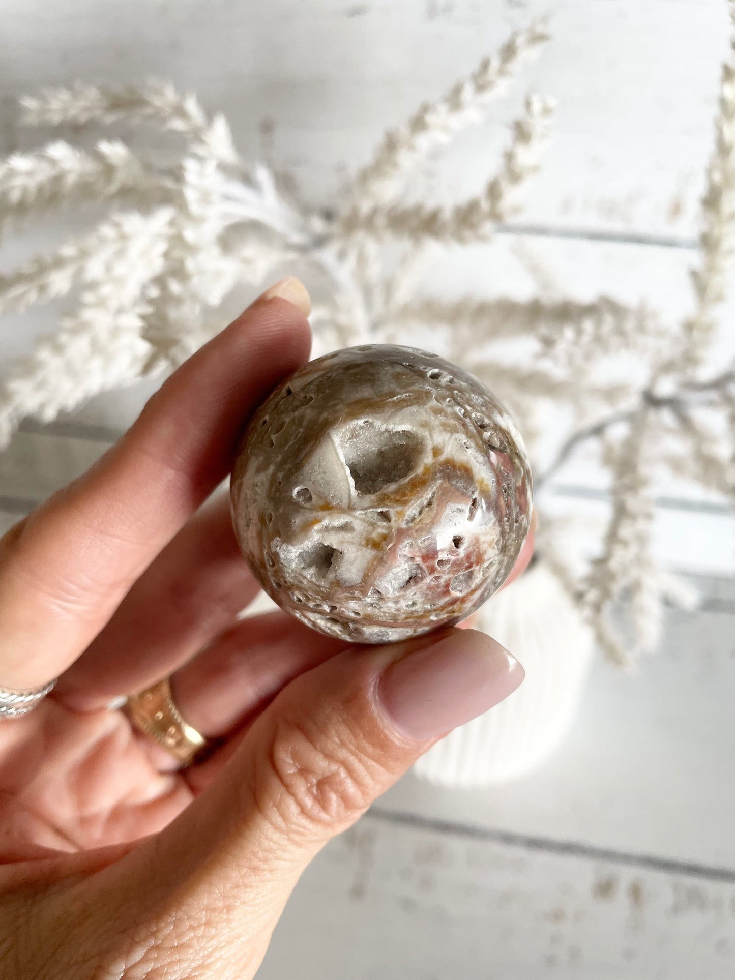 Sphalerite Sphere includes holder