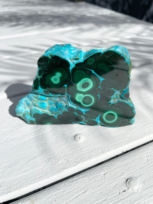 Chrysocolla Malachite Freeform