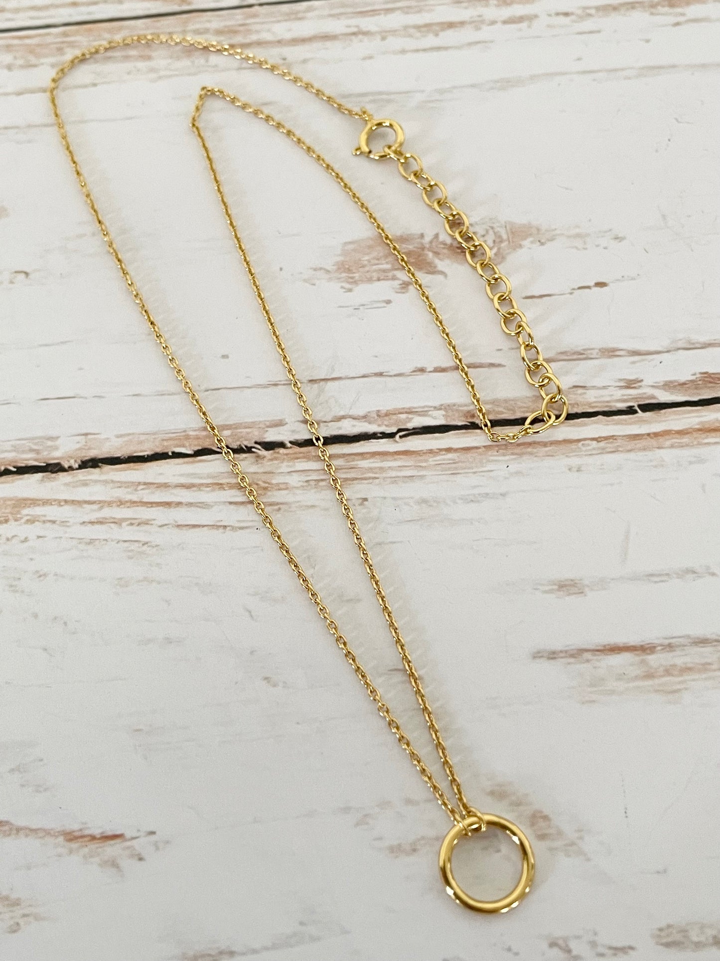 18K Gold Electroplated Eternal Soul Necklace