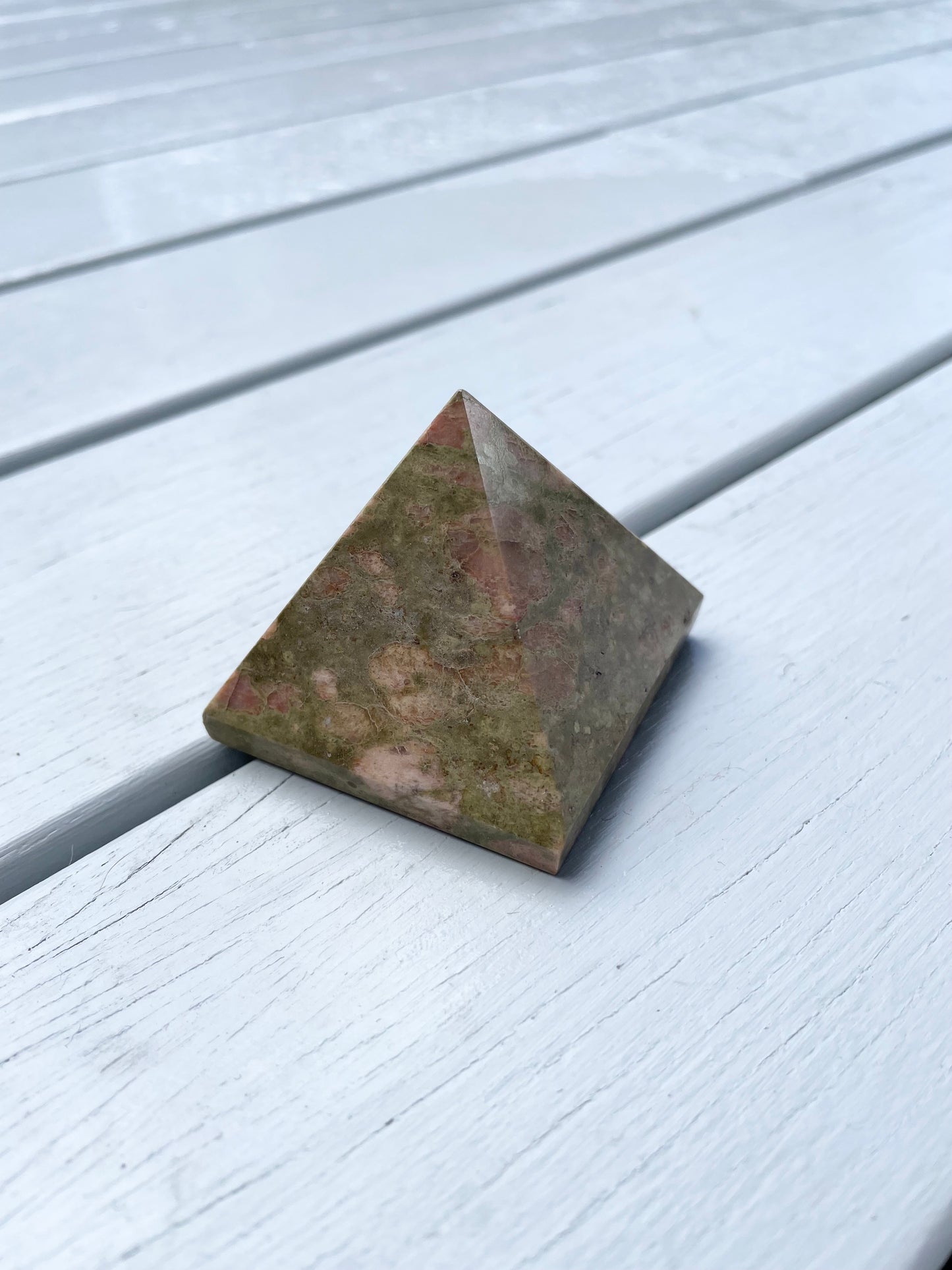 Unakite Pyramid