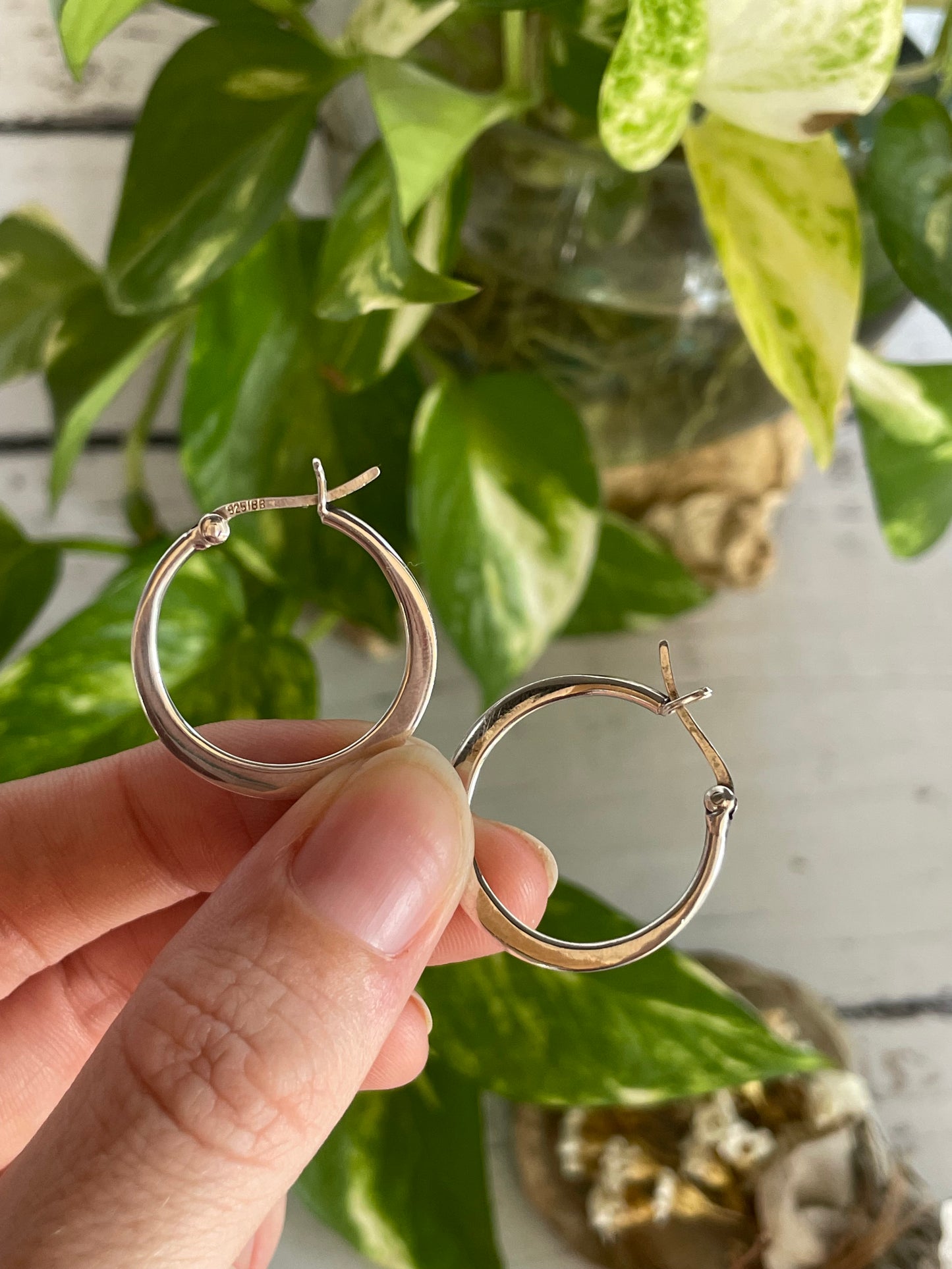 Silver Hoops ~ Bohemian