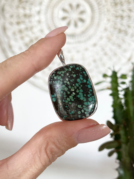Tibetan Turquoise Pendant