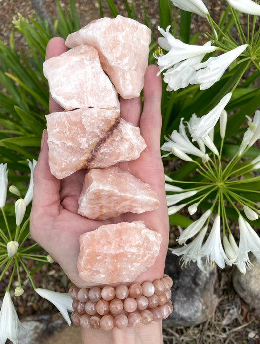 INTUITIVELY CHOSEN ~ Rose Calcite