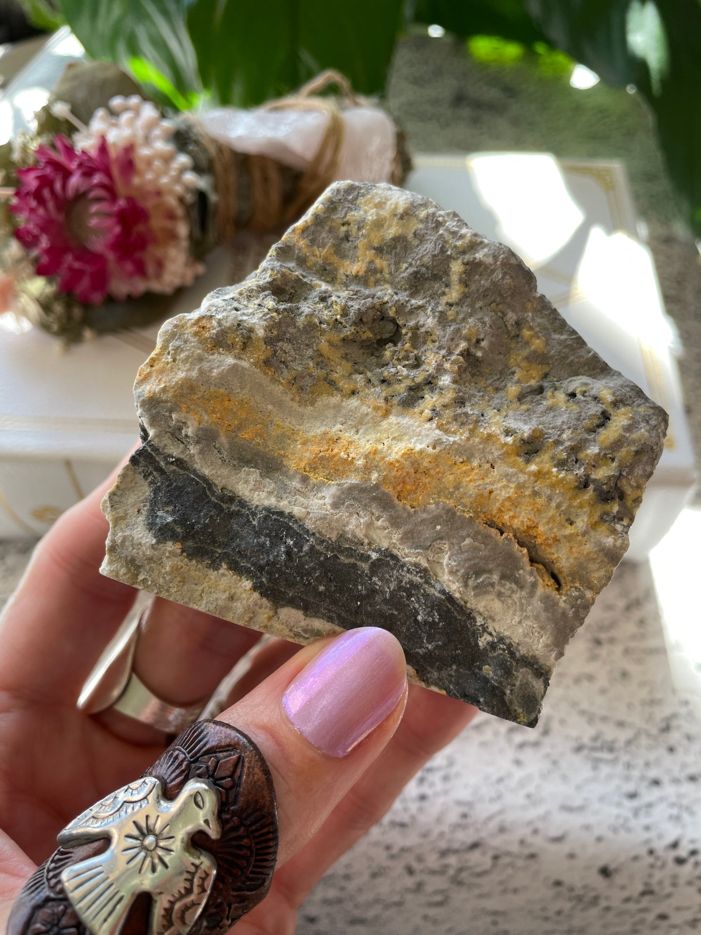 Raw Bumble Bee Jasper