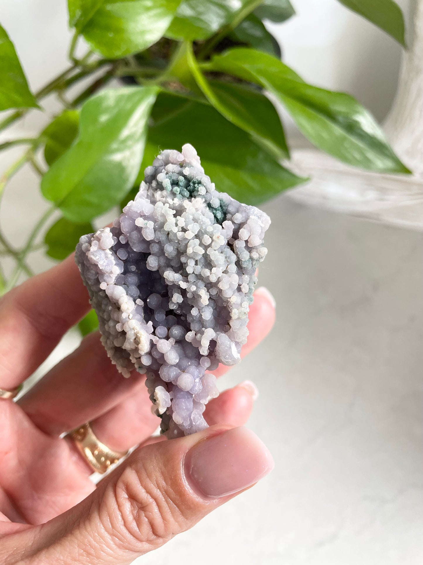 Grape Agate /Botryoidal Purple Chalcedony