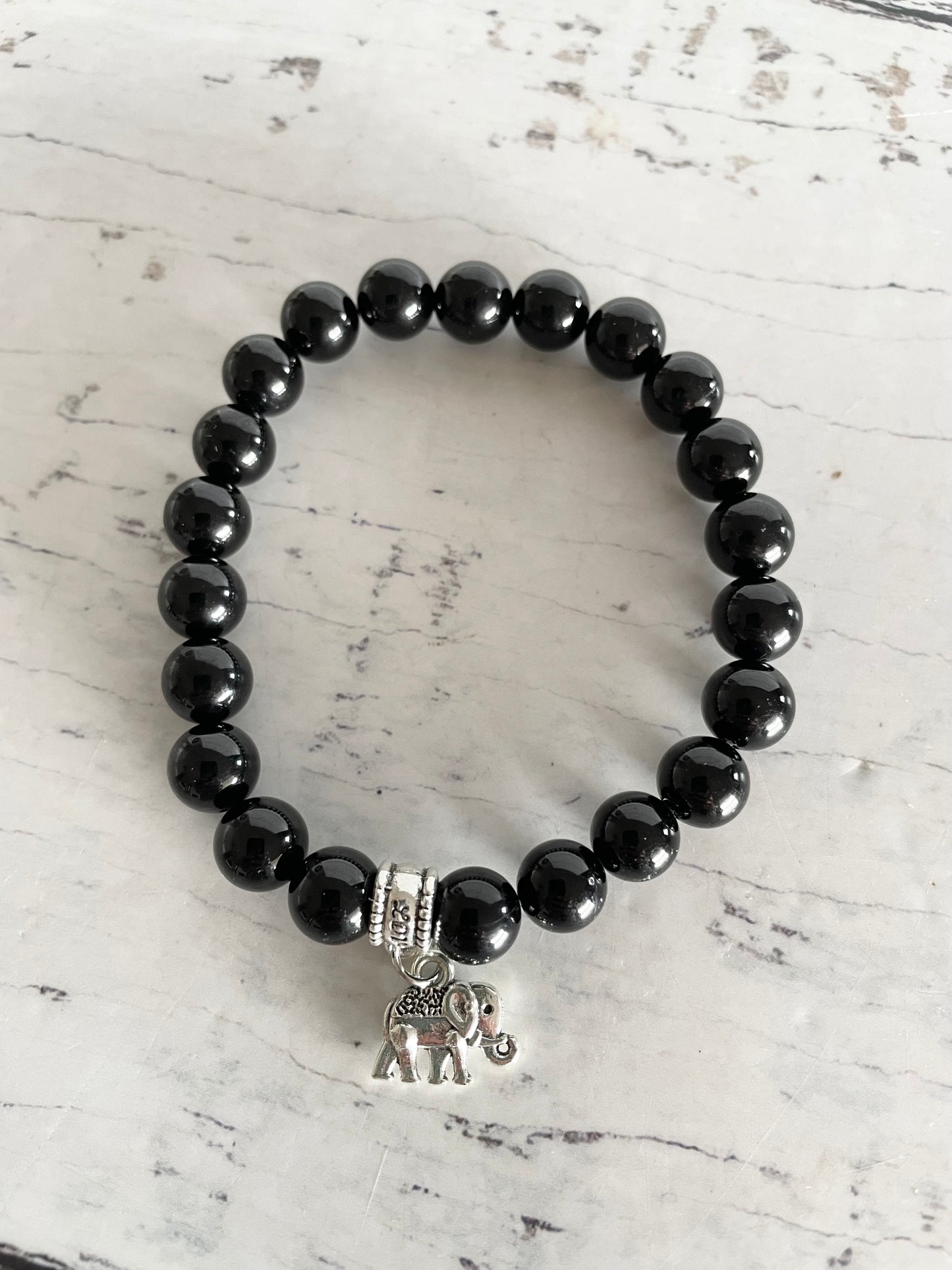 Black Tourmaline SHIELDING Healing Bracelet ©️