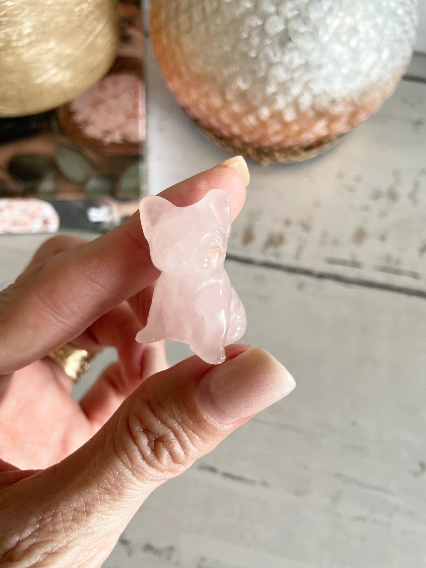Rose Quartz French Bulldog