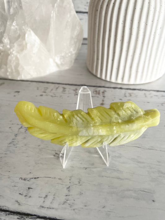 New Jade feather