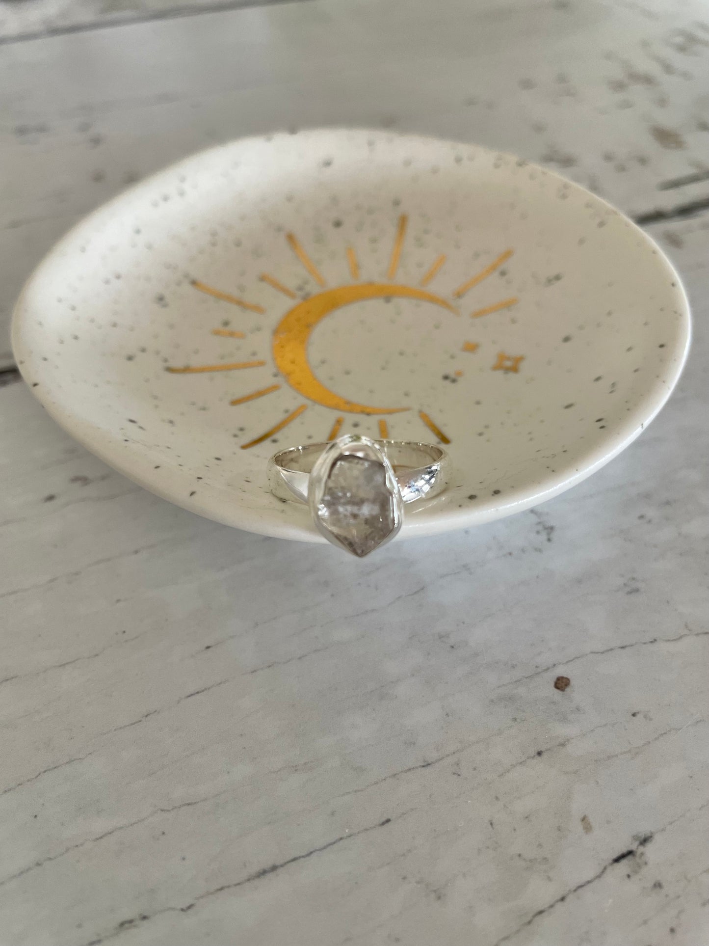 Herkimer Ring ~ Size 8