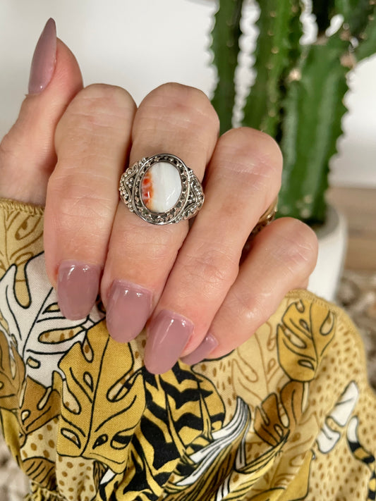 Spiny Oyster Ring ~ Size 7