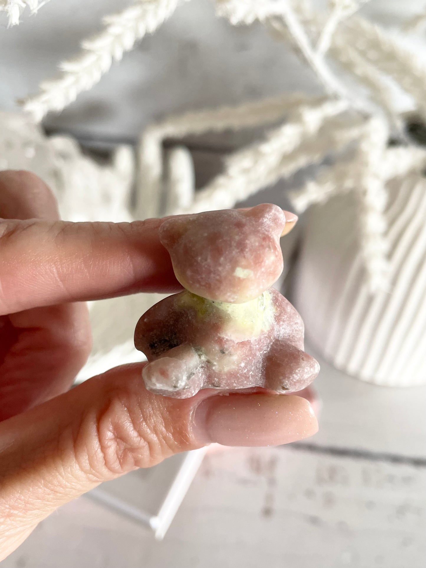 Teddy Bear ~ Pink Opal