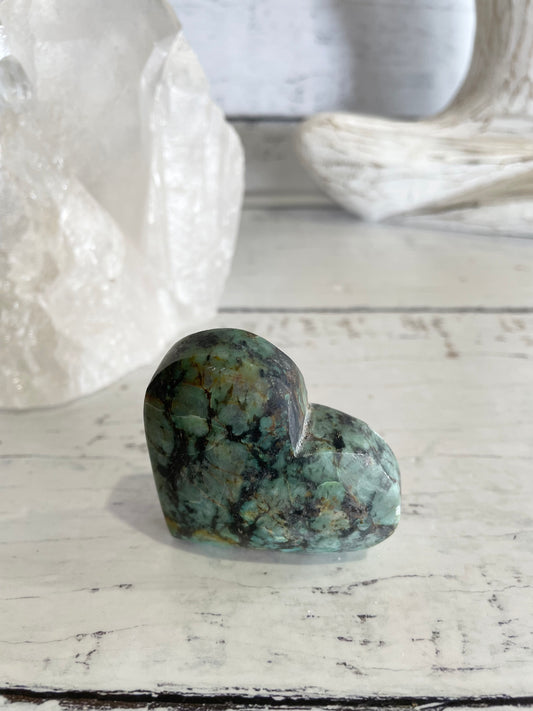 African Turquoise Heart