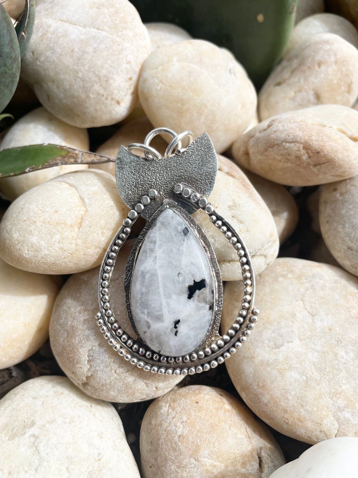 Rainbow Moonstone Pendant