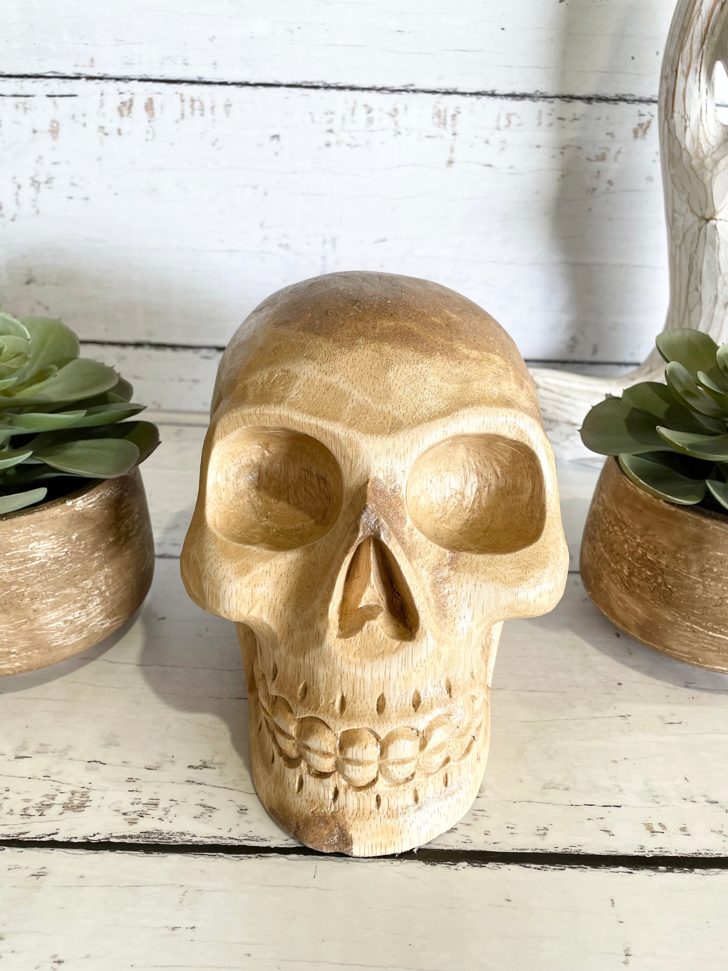 Mango Wood ~ Sacred Skull