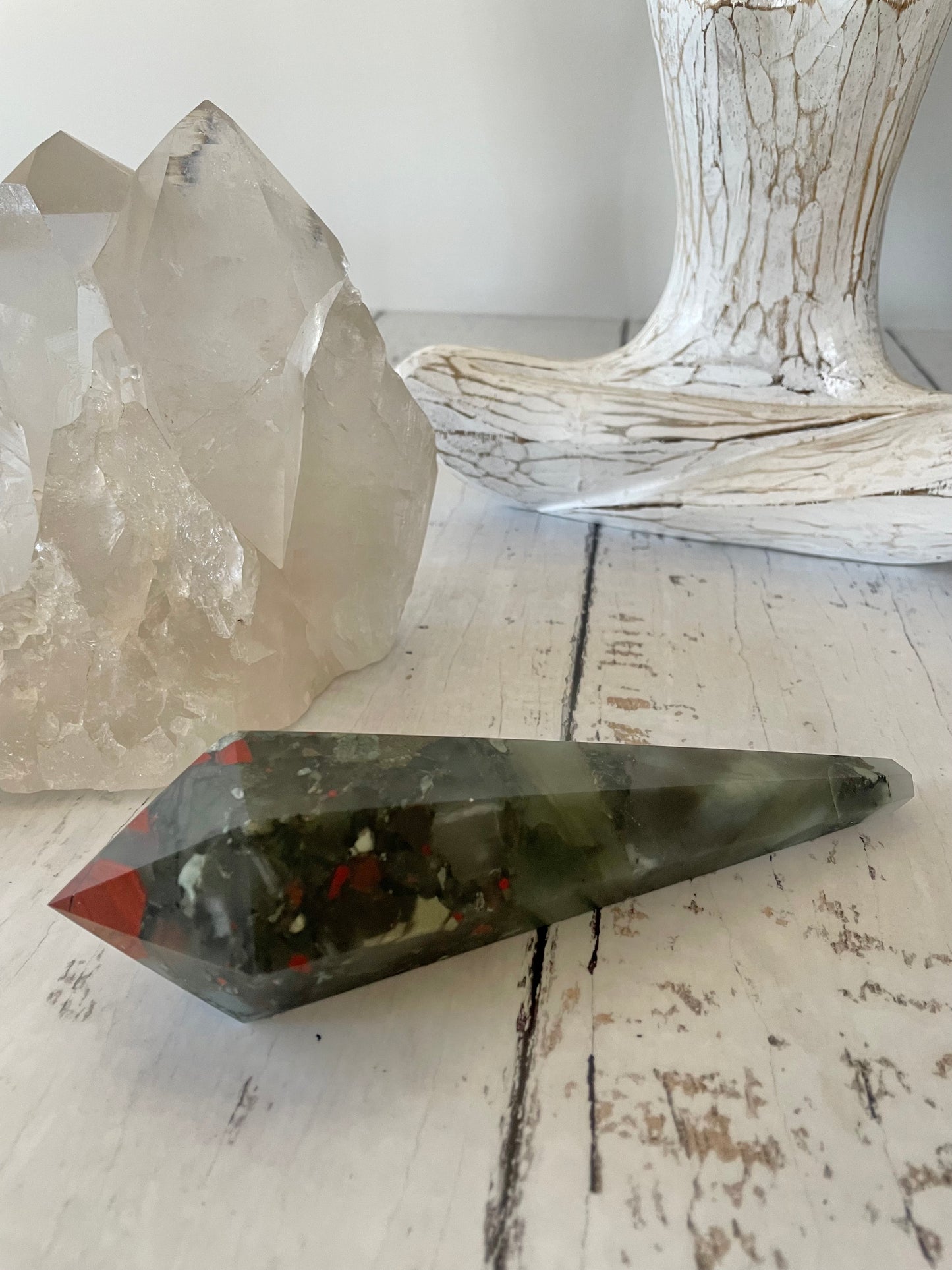 African Bloodstone Torch/Wand