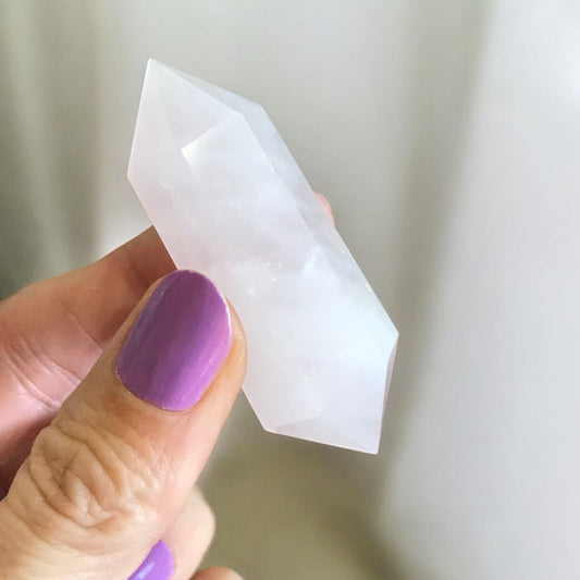 Rose Quartz Double Point