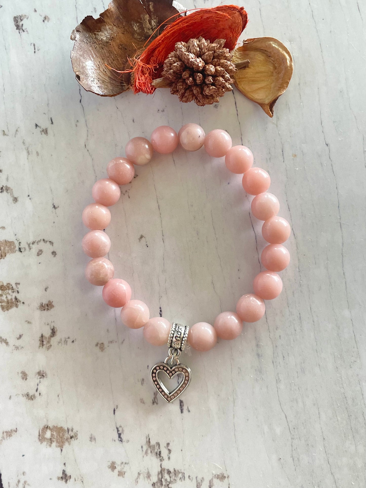 Pink Opal JOY Healing Bracelet ©️