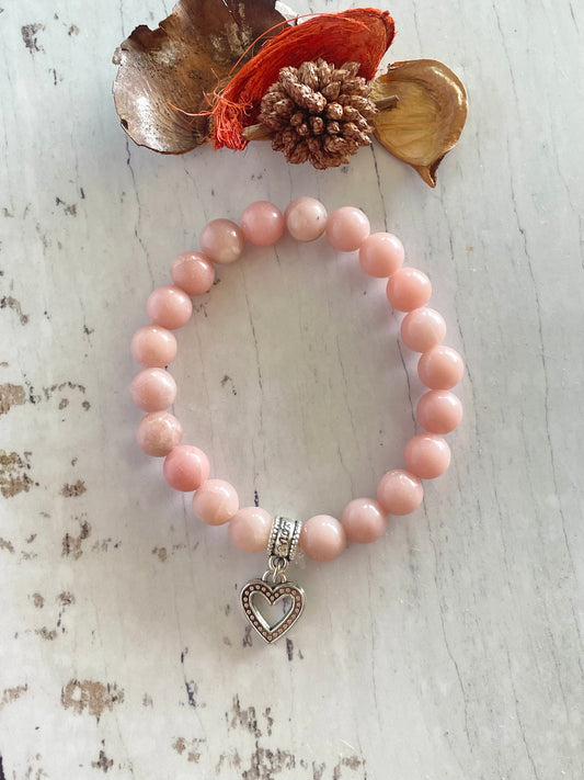 Pink Opal JOY Healing Bracelet ©️