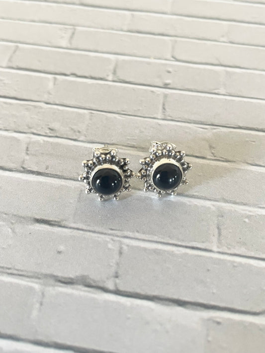 Black Onyx Studs