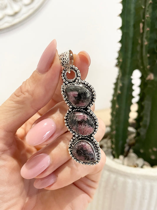 Rhodonite Pendant