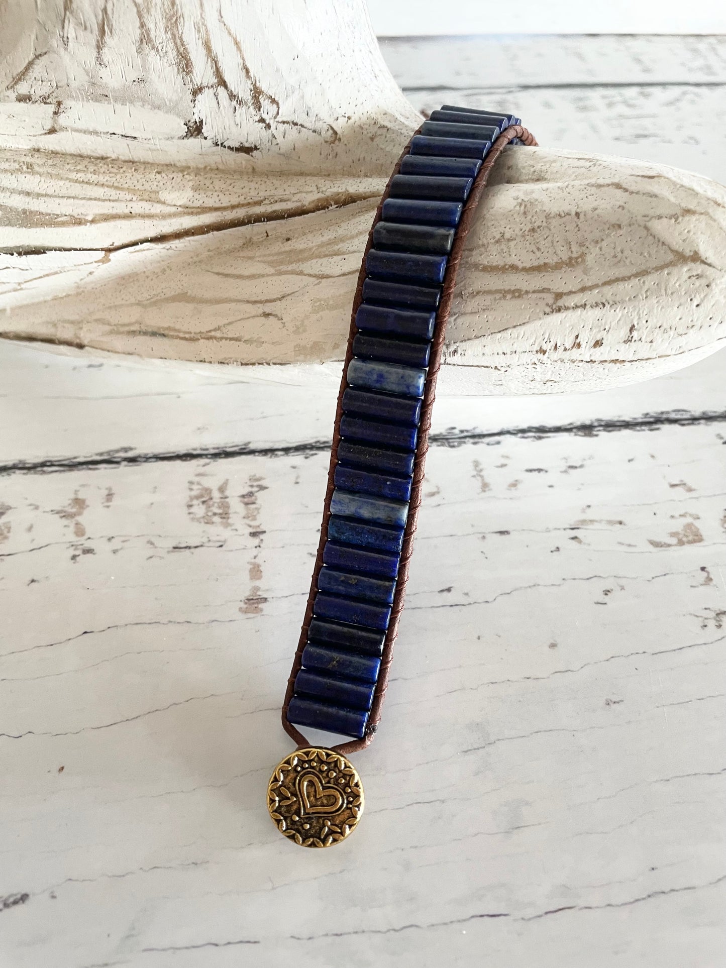 Adjustable Bracelet ~ Lapis Lazuli