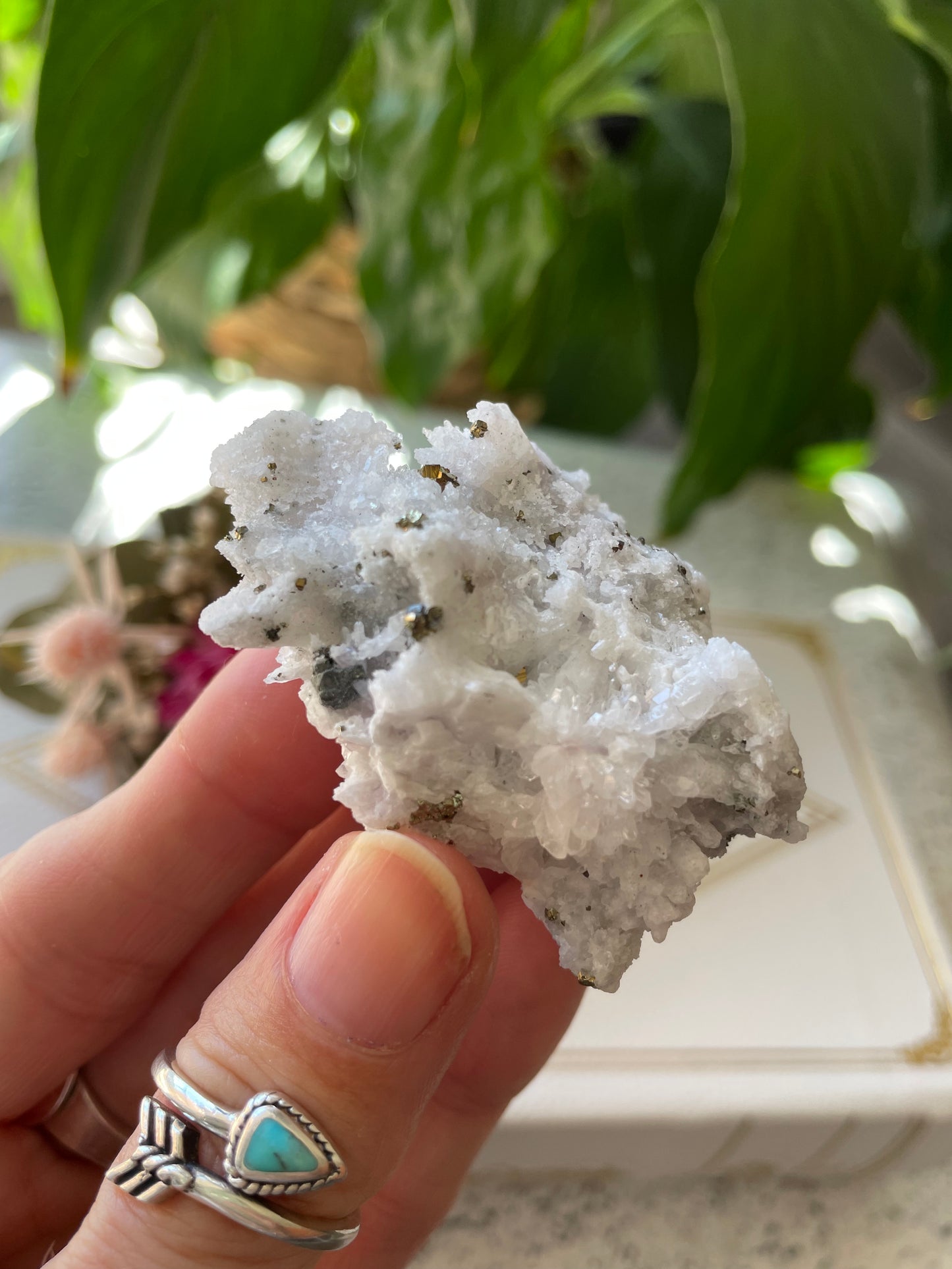 Quartz and Pyrite Cluster