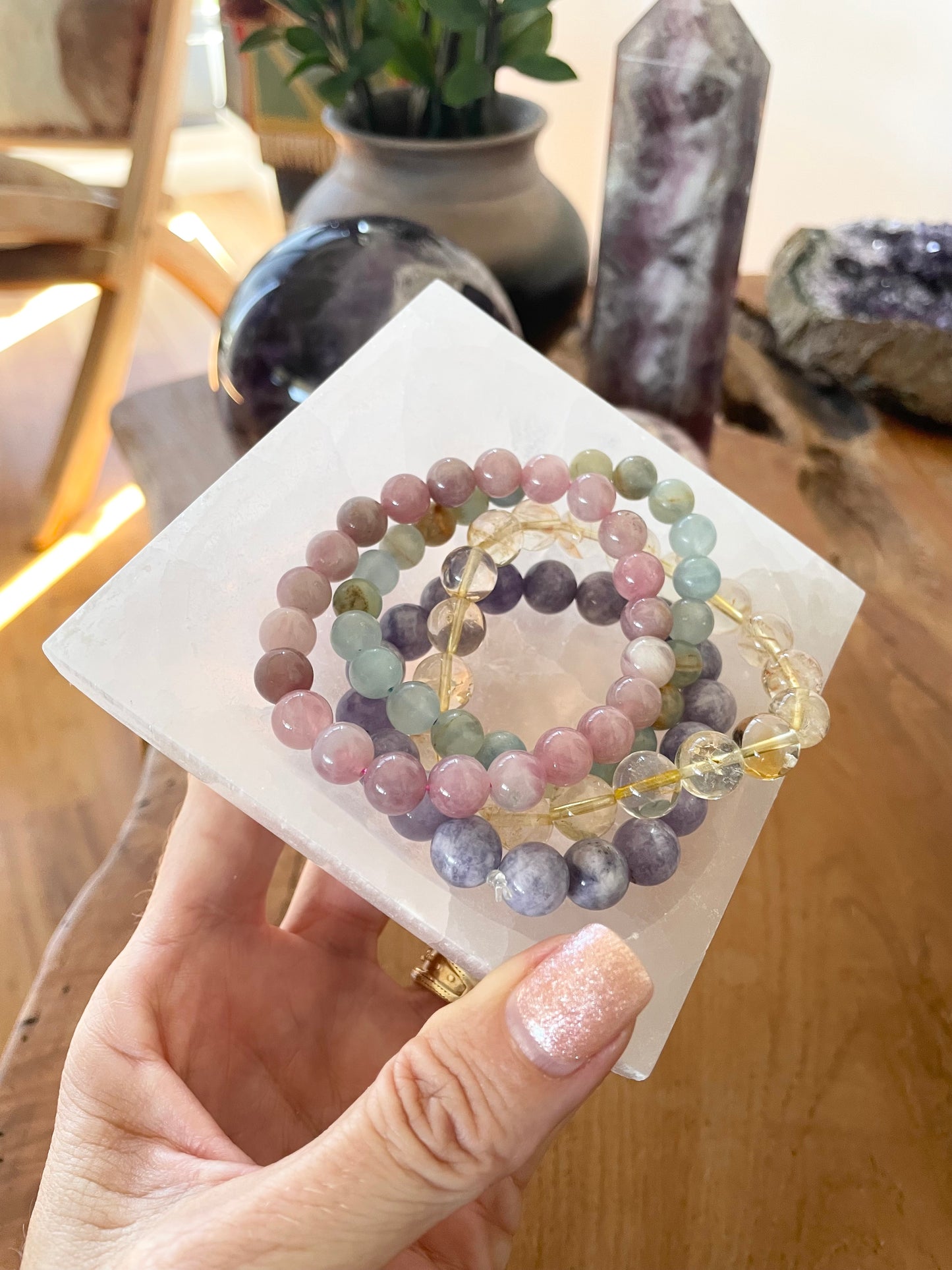 Selenite Trinket Dish