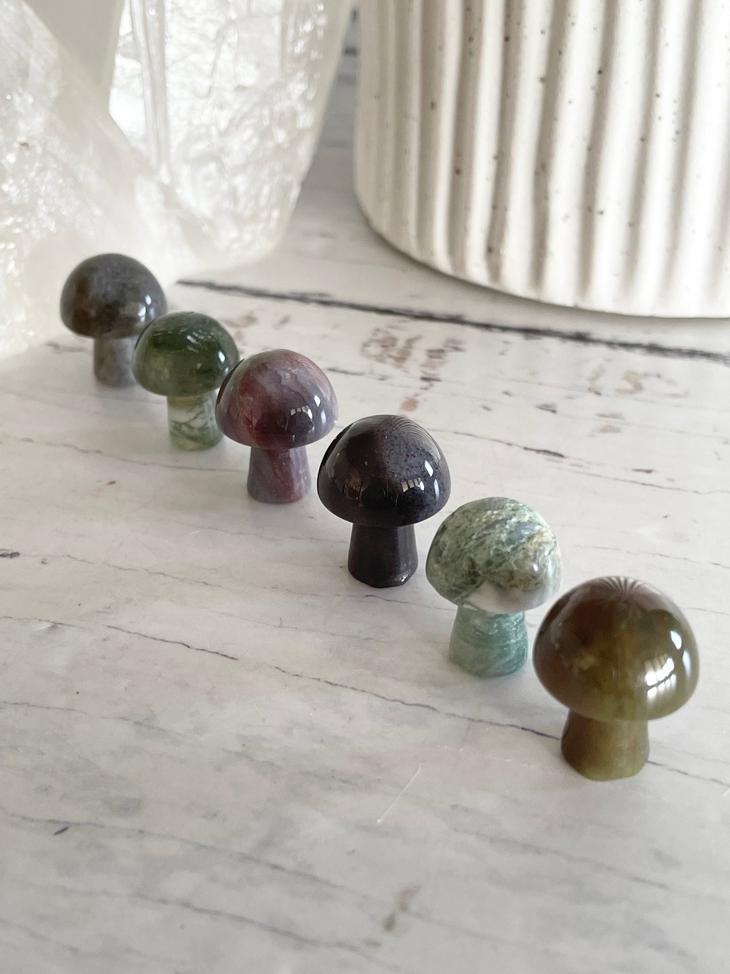 Intuitively chosen ~ Agate Mushroom