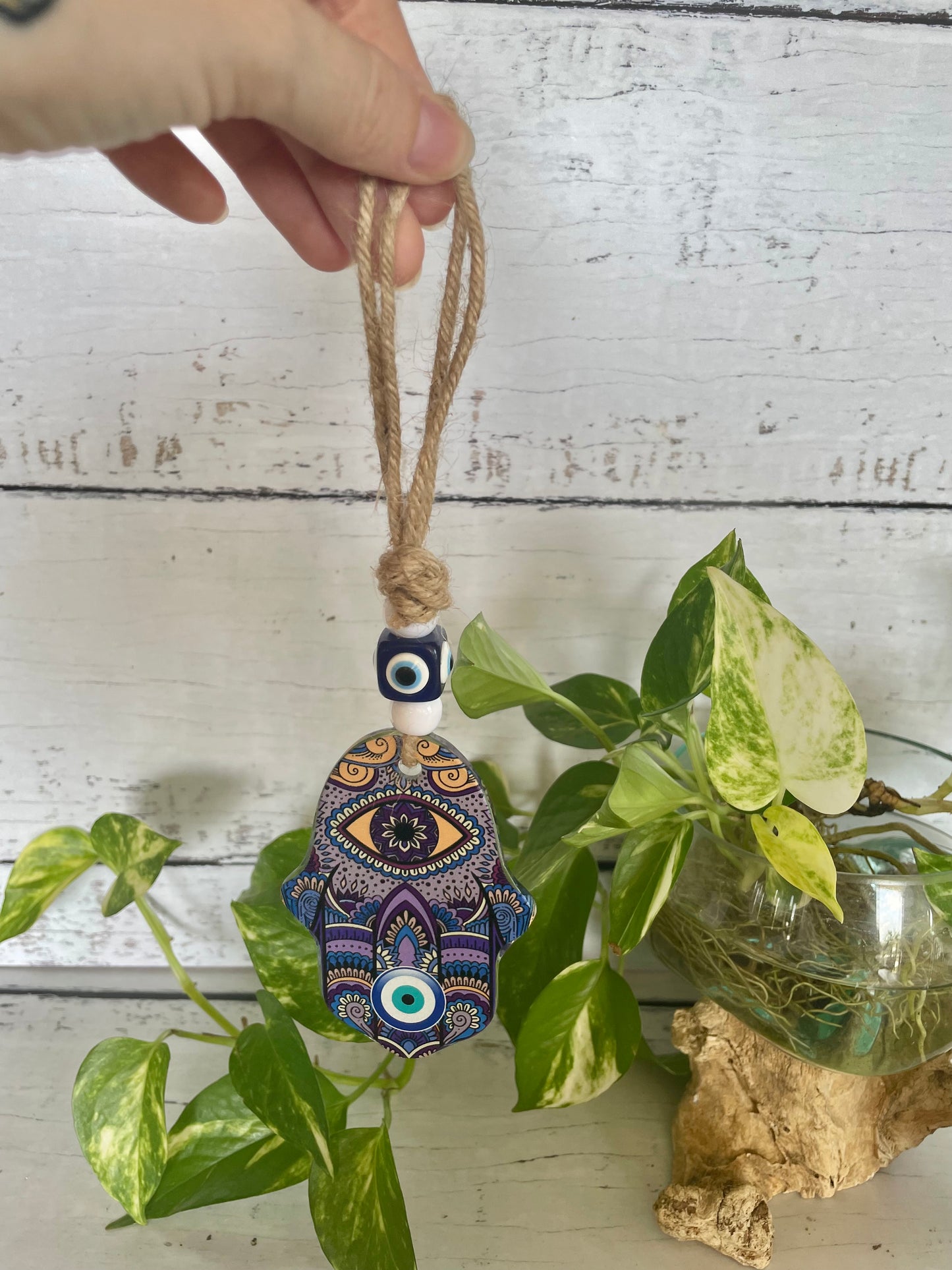 Hamsa Hand Evil Eye ~ Negativity Protection