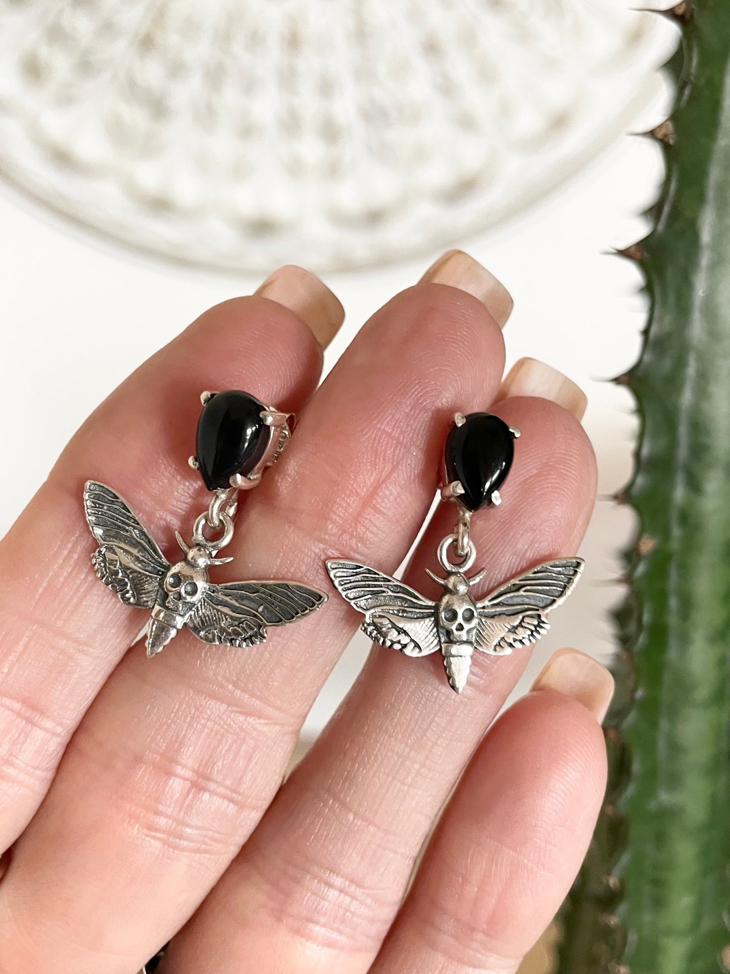 Black Onyx Studs