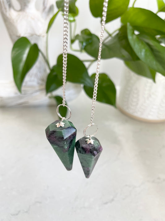 Pendulum ~ Ruby Zoisite