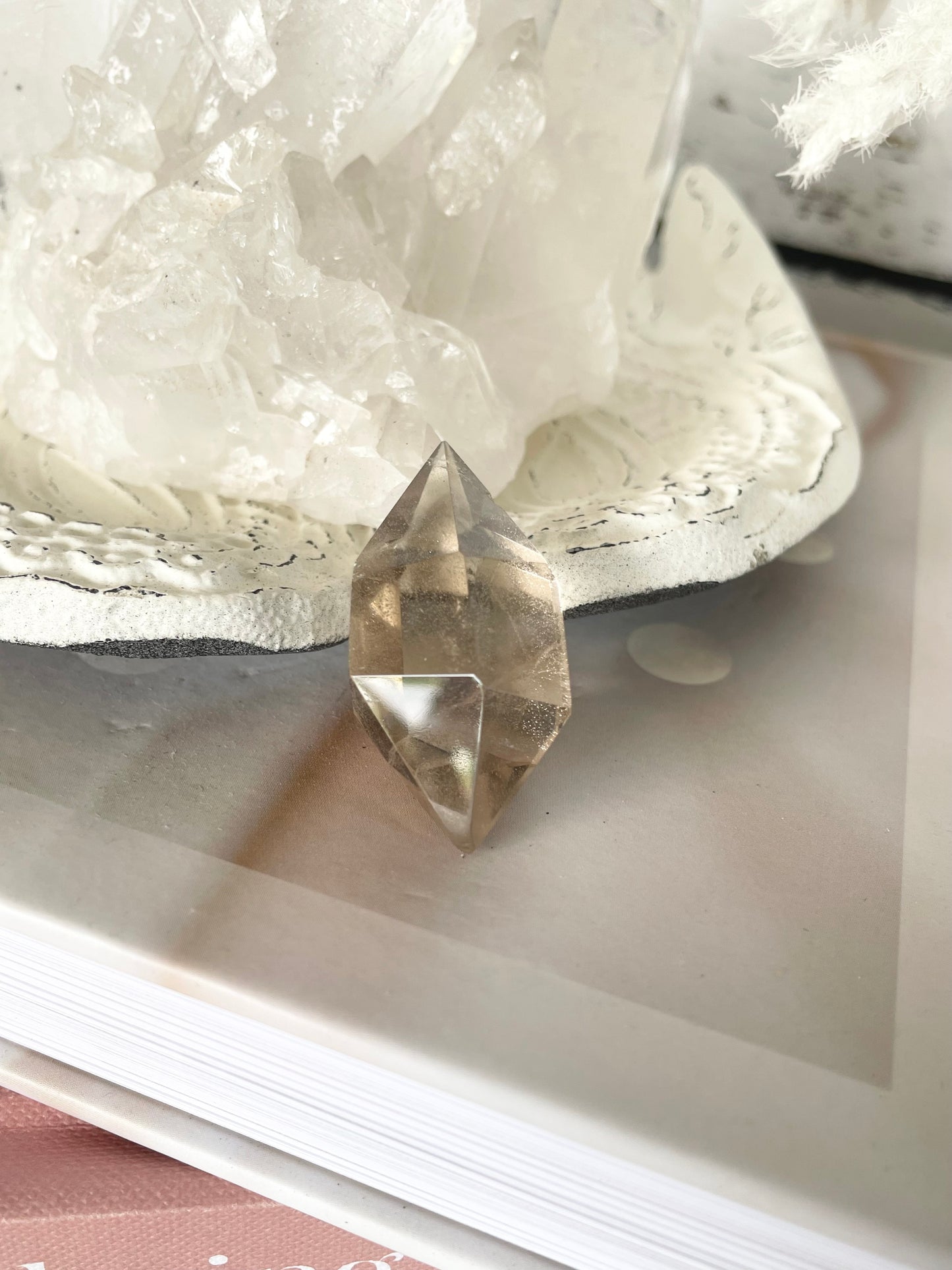 Smoky Quartz Double Termination Point