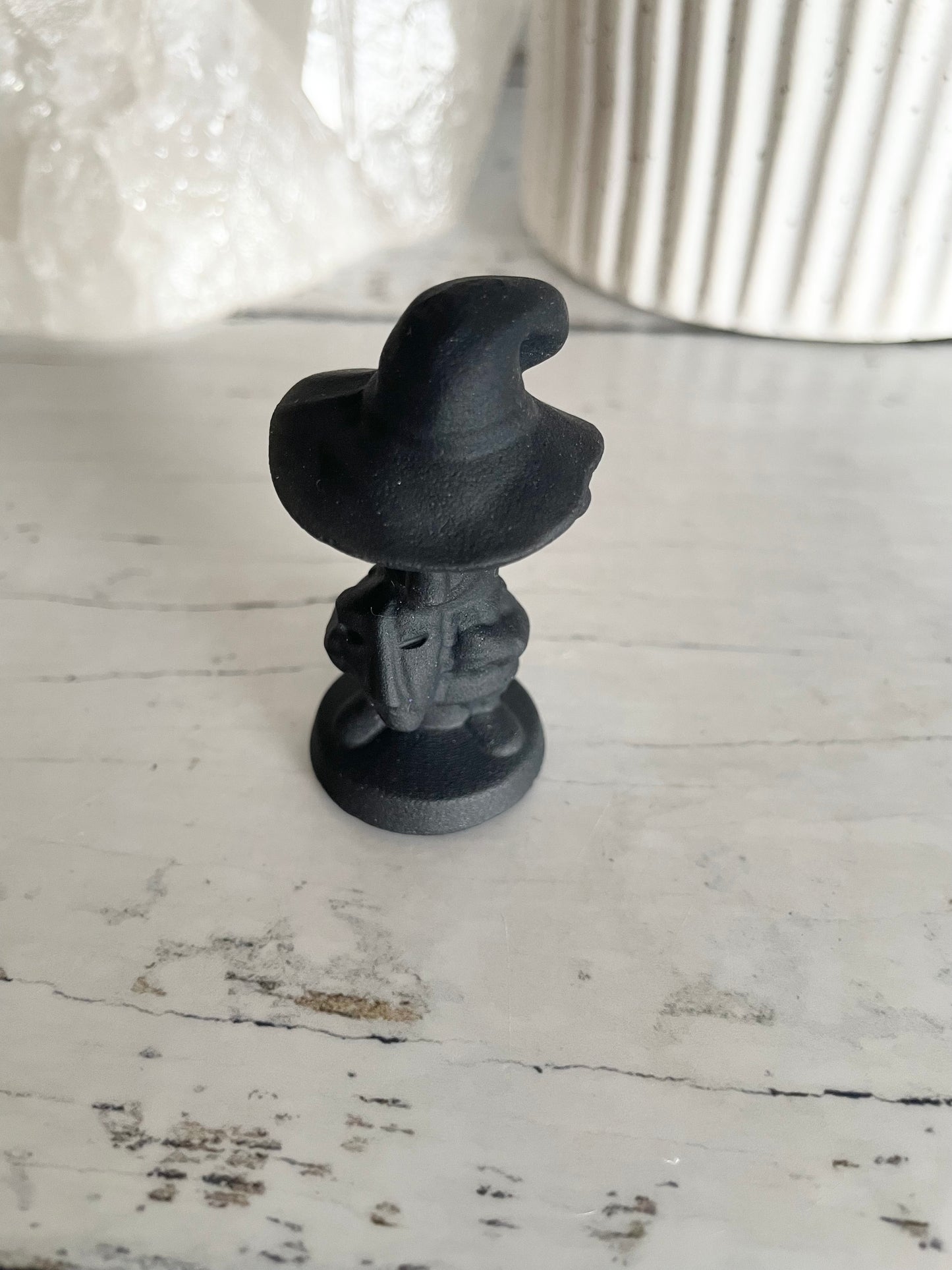 Black Obsidian Halloween Figure