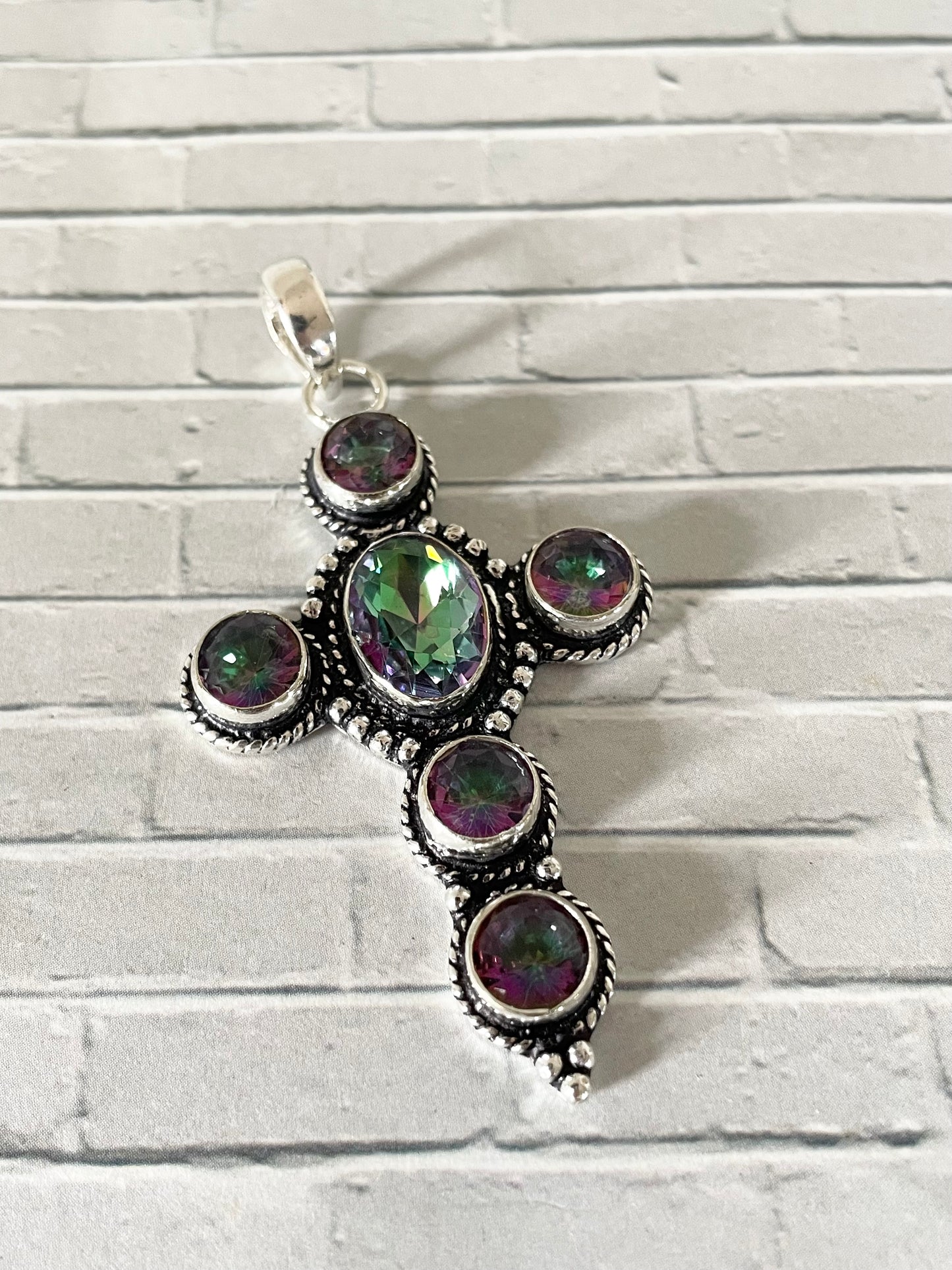 Mystic Topaz Pendant
