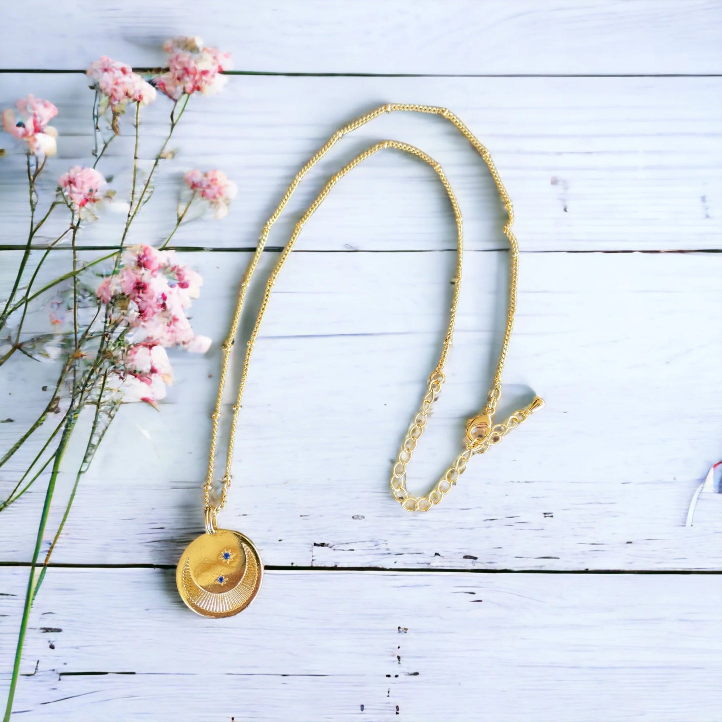 Ethereal Enchantment ~ 14kt gold filled necklace ~ Moonchild