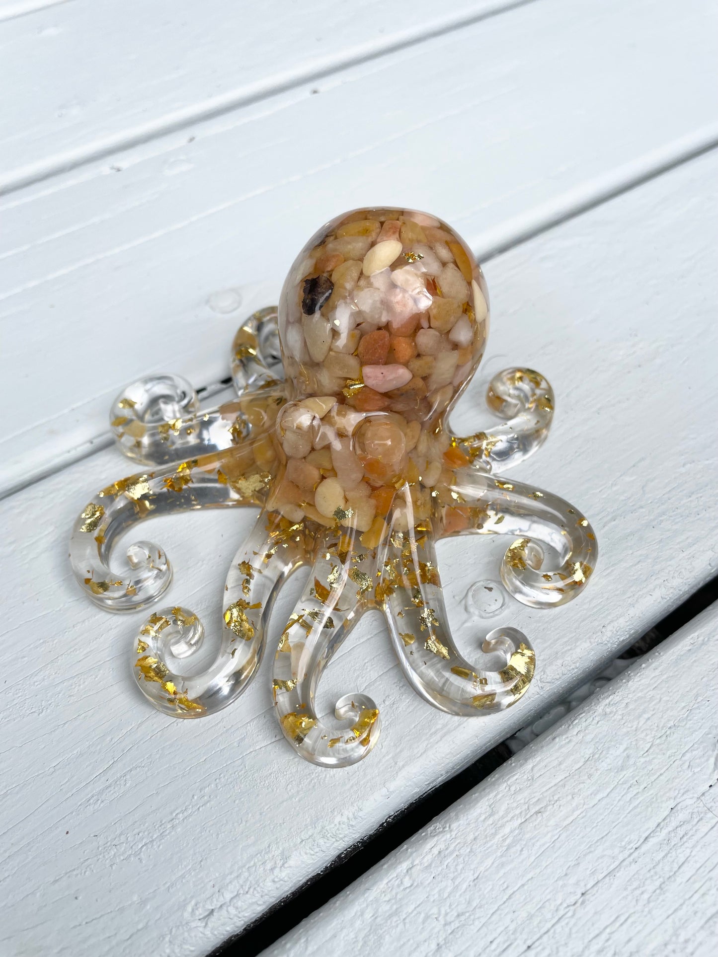 Yellow Aventurine Octopus