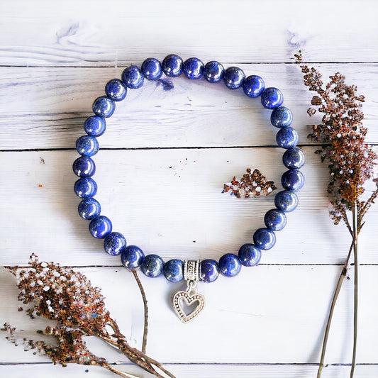 Lapis Lazuli Healing Anklet ~ Manifest