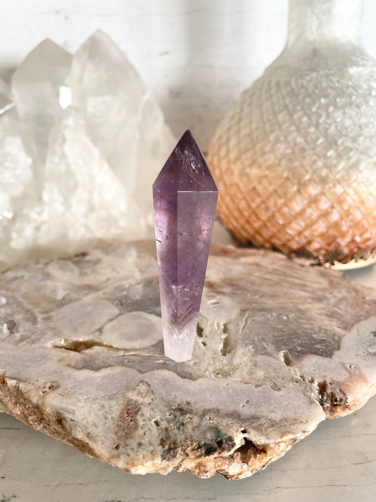 Amethyst Torch/Point