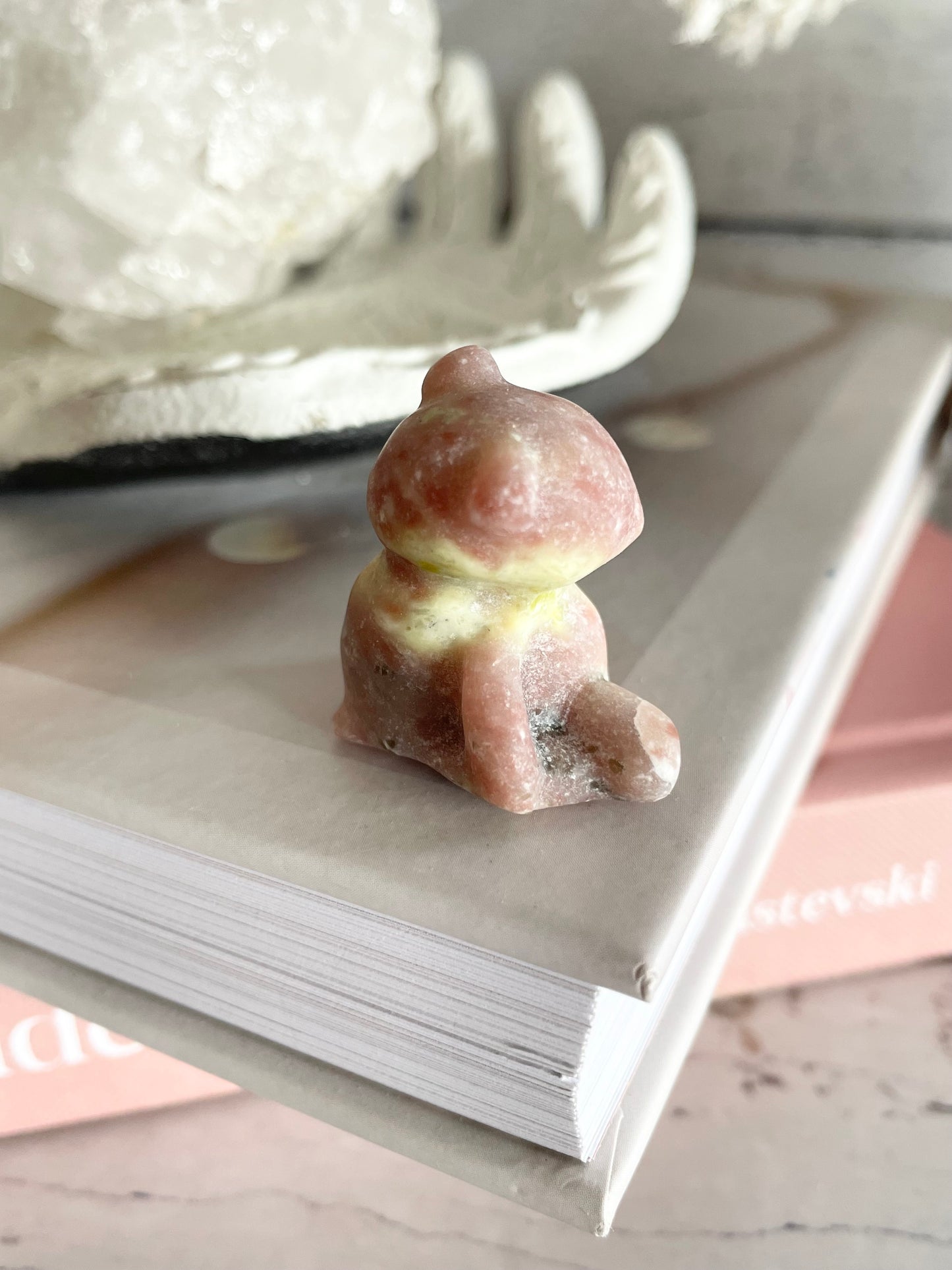 Teddy Bear ~ Pink Opal