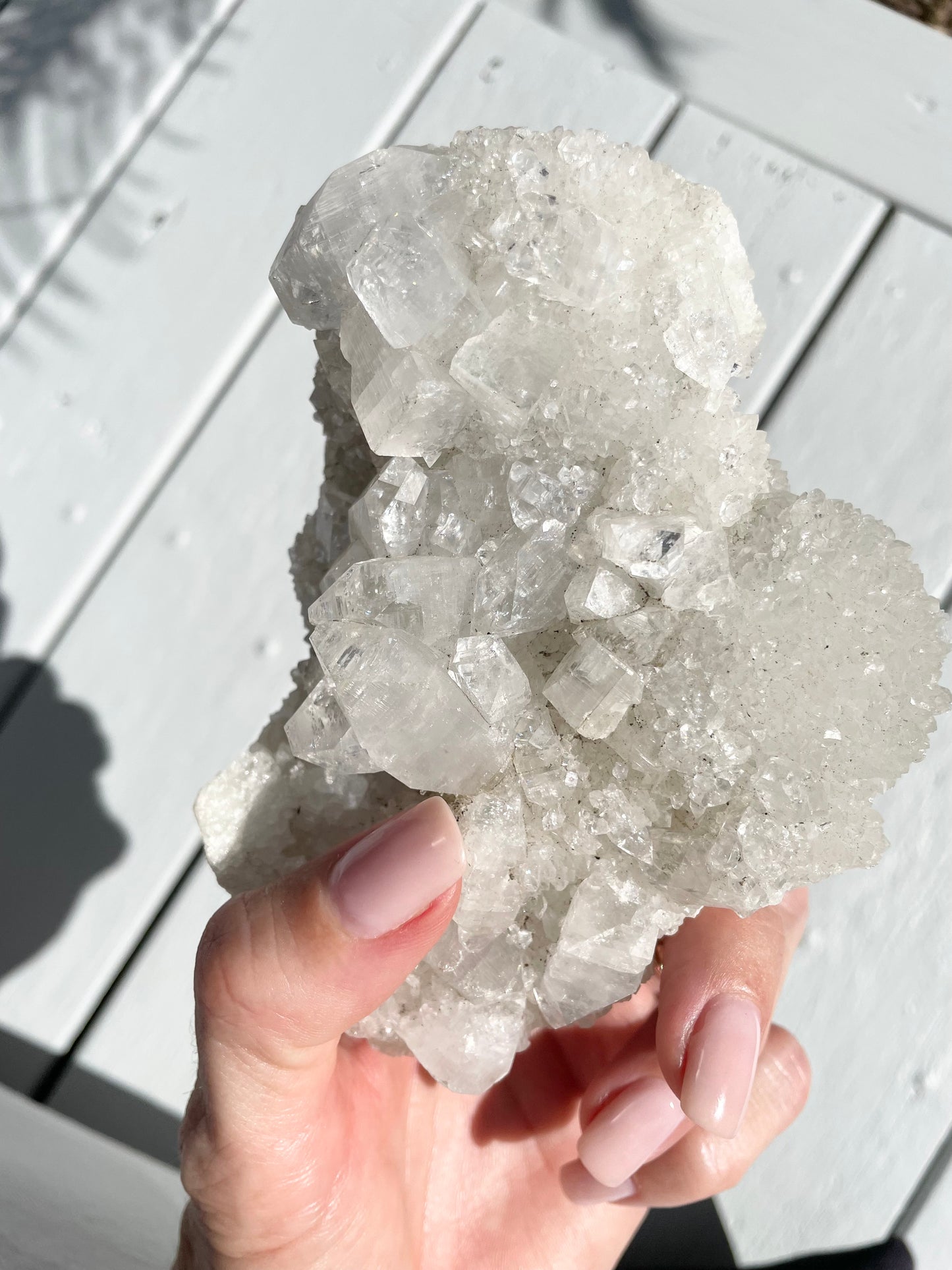 Apopyhllite Stilbite Cluster