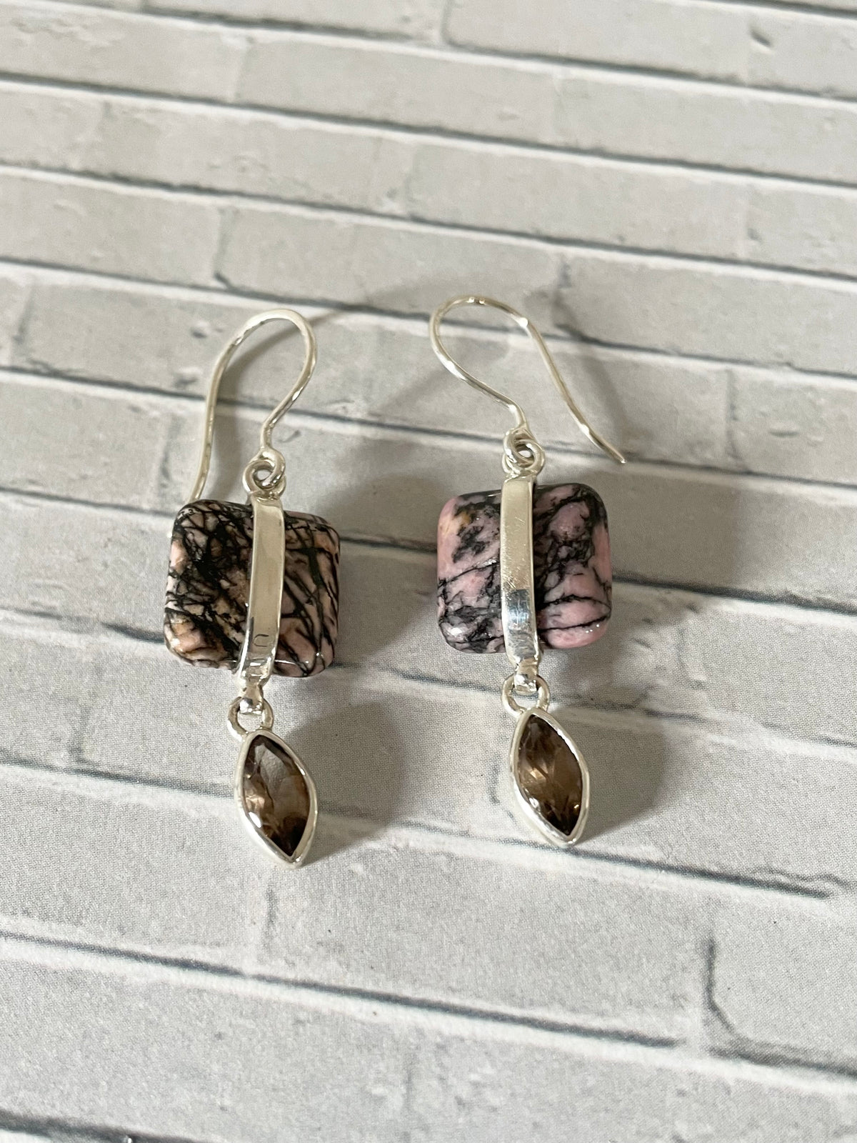Smoky Quartz & Rhodonite