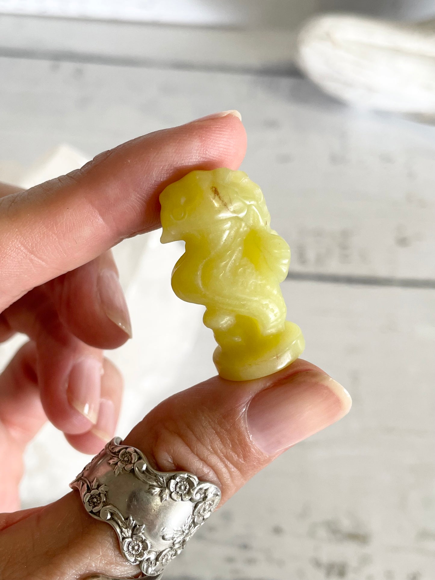 Sea Horse ~ New Jade