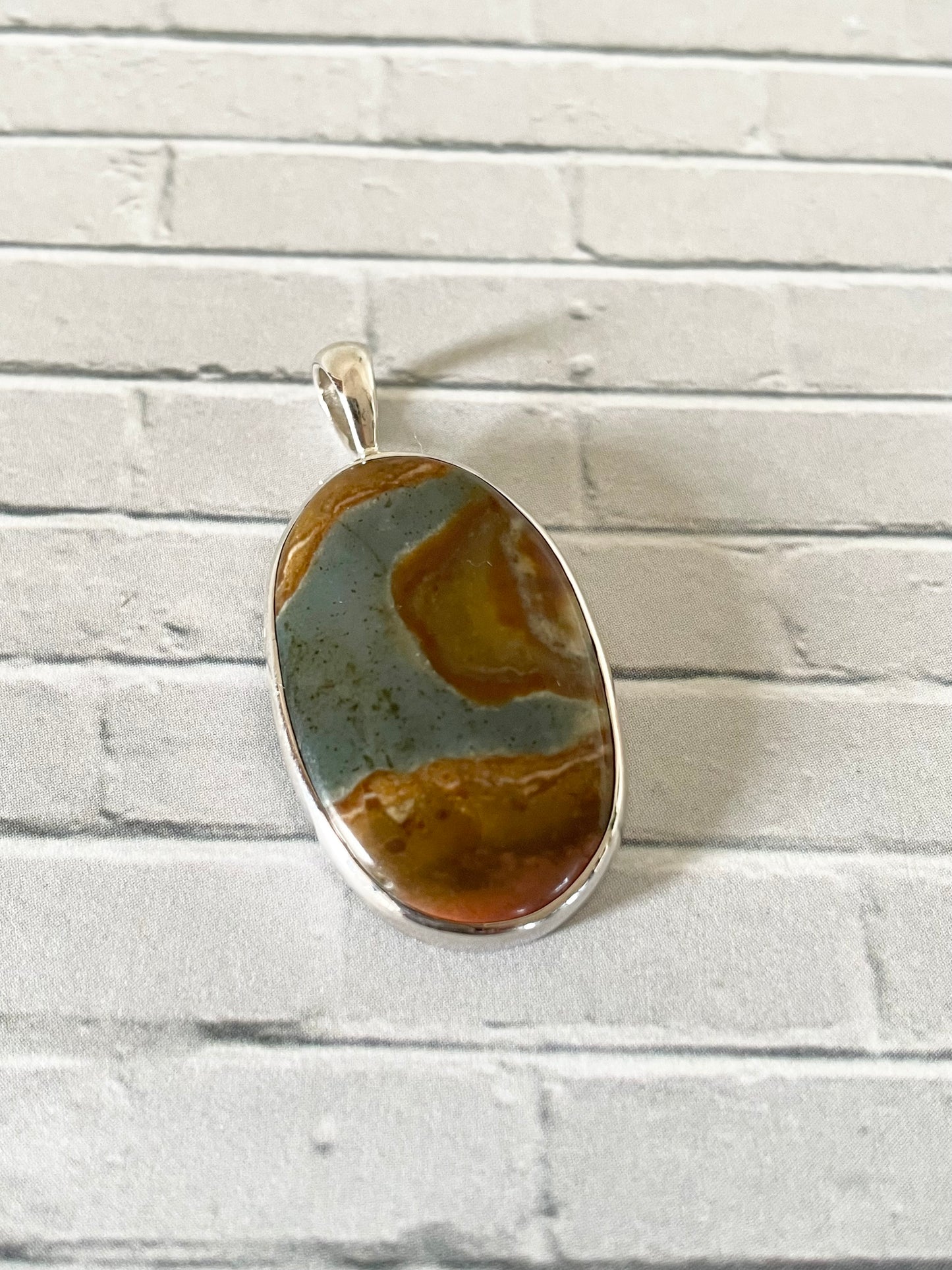 Polychrome Jasper Pendant