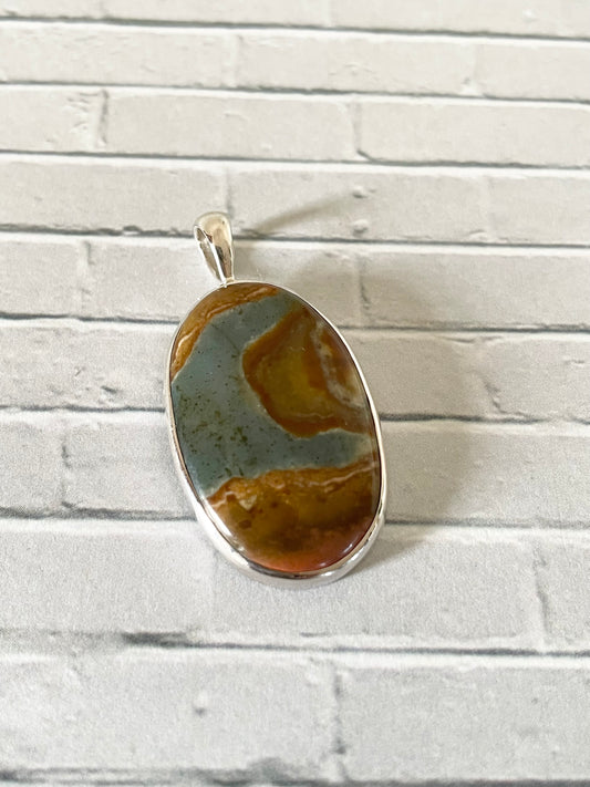 Polychrome Jasper Pendant