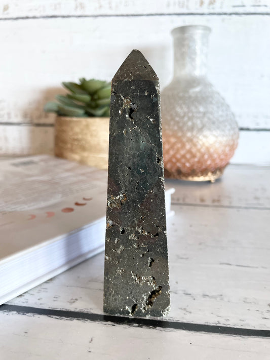 Pyrite Obelisk