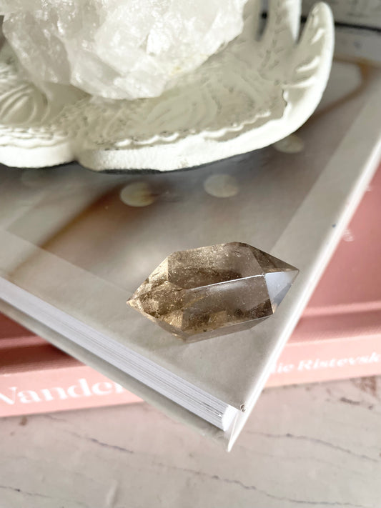 Smoky Quartz Double Termination Point
